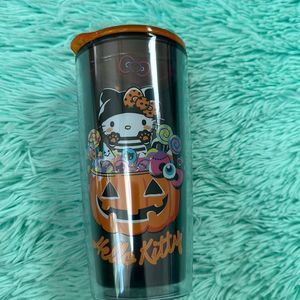 Hello kitty tumbler cup lovely hello kitty Halloween treat or trick